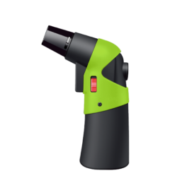 The Zengaz ZT-30 torch in neon green and black.