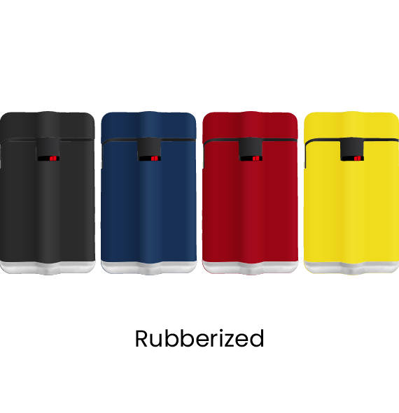 The Zengaz ZL-18 lighter collection rubberized.