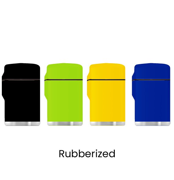 The Zengaz ZL-10 lighter collection rubberized.