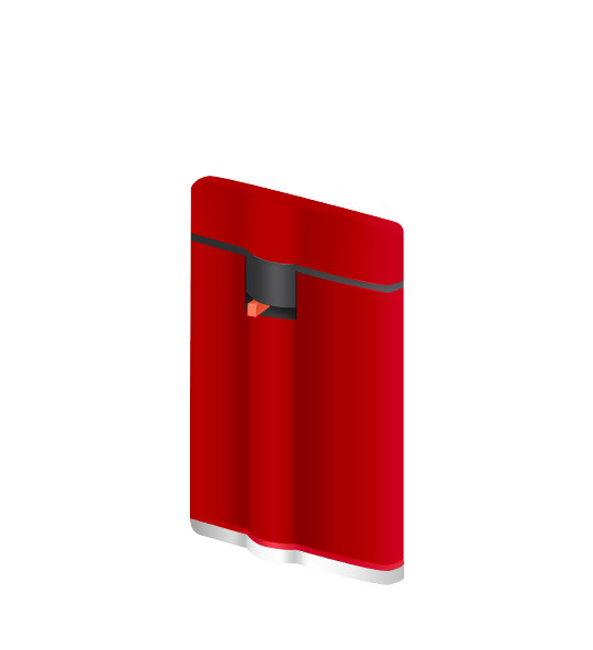 The Zengaz ZL-18 lighter in orange.