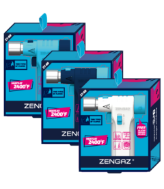 The Zengaz ZT-69 torch in packaging.